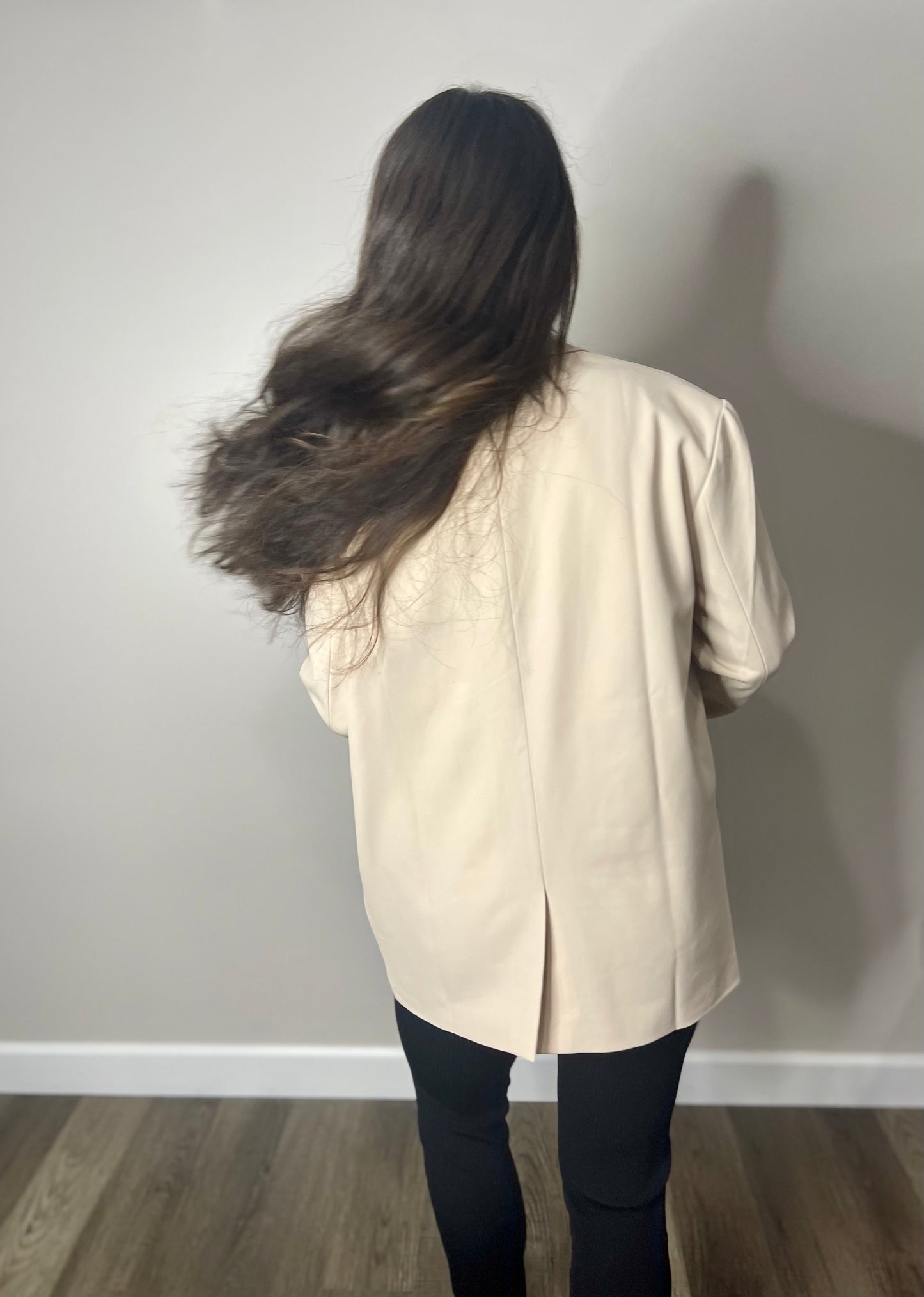 Oversized Single Breasted Blazer
