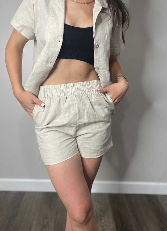 Linen Shorts